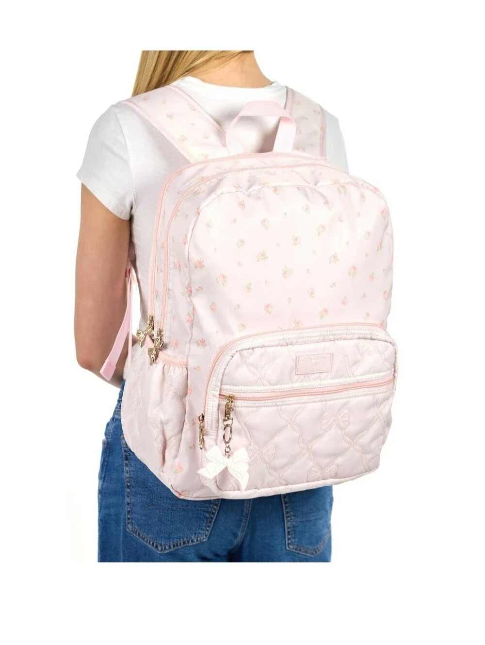 NWT LoveShackFancy x Target Yoobi Backpack- Blooming Heirloom Ditsy Ballet Bloom